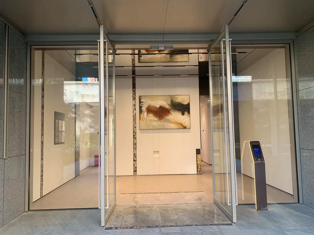电动地弹簧门产品展示