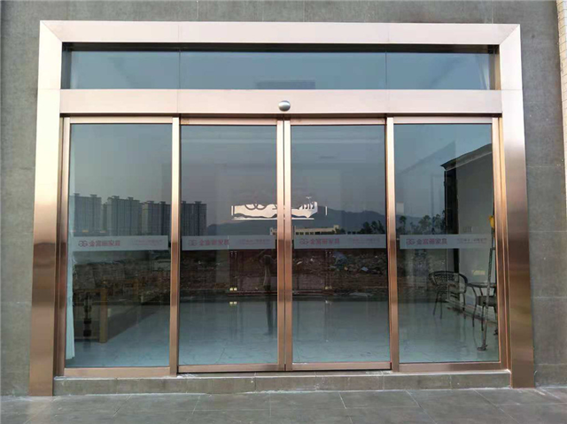 有框自动感应门产品展示